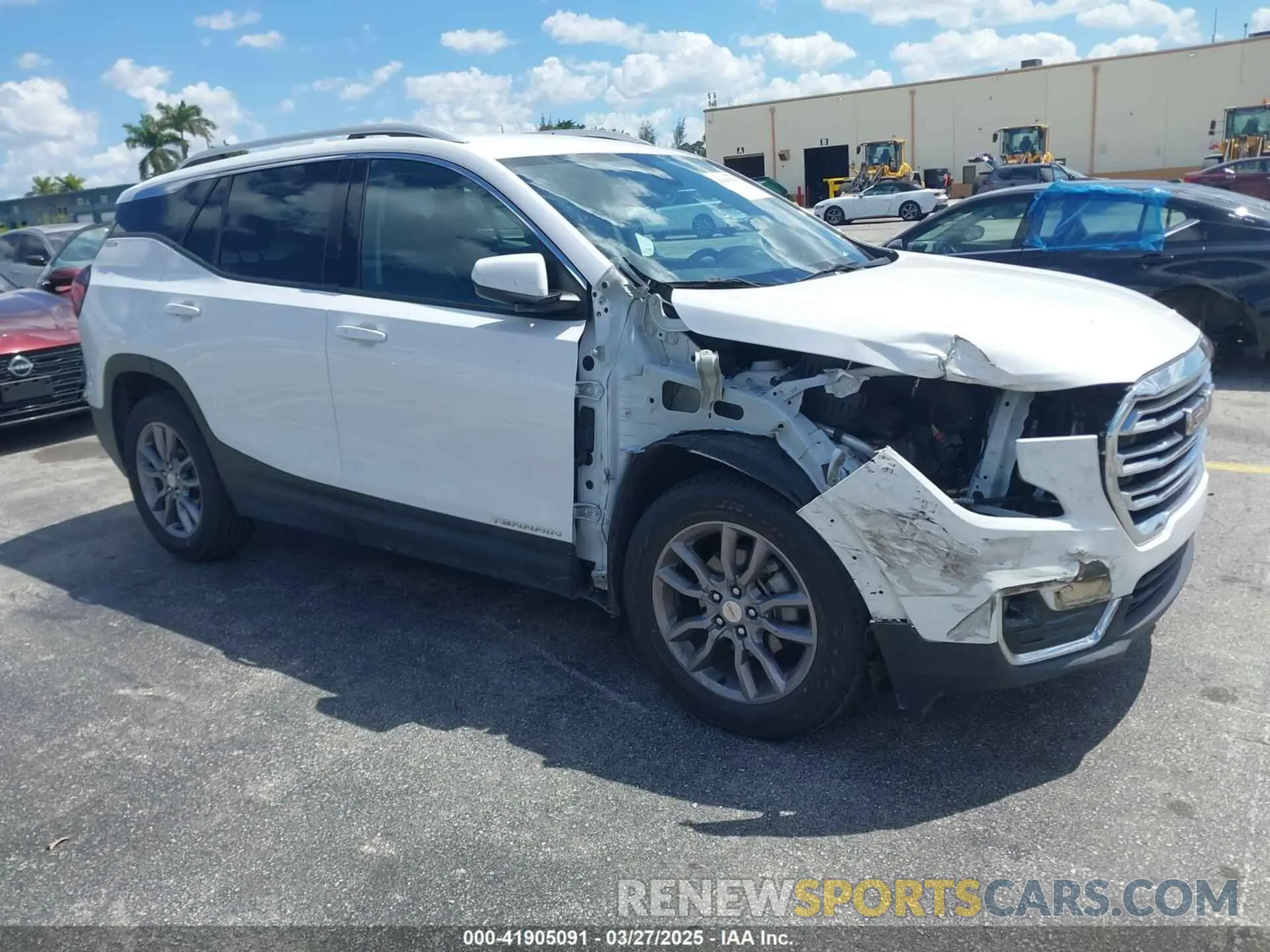 1 fotografías del automóvil dañado 3GKALPEG9PL183233 GMC TERRAIN 2023