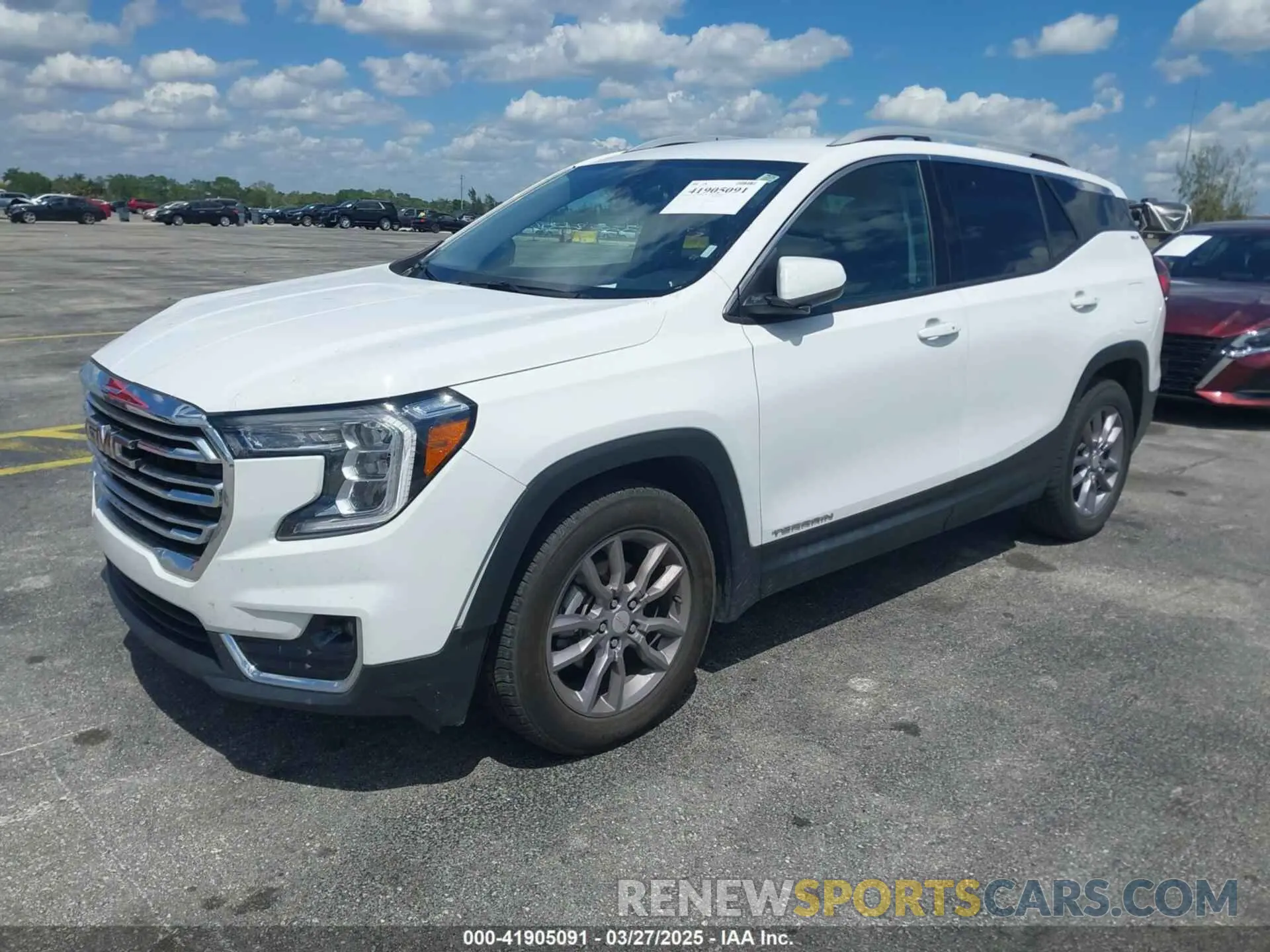 2 fotografías del automóvil dañado 3GKALPEG9PL183233 GMC TERRAIN 2023