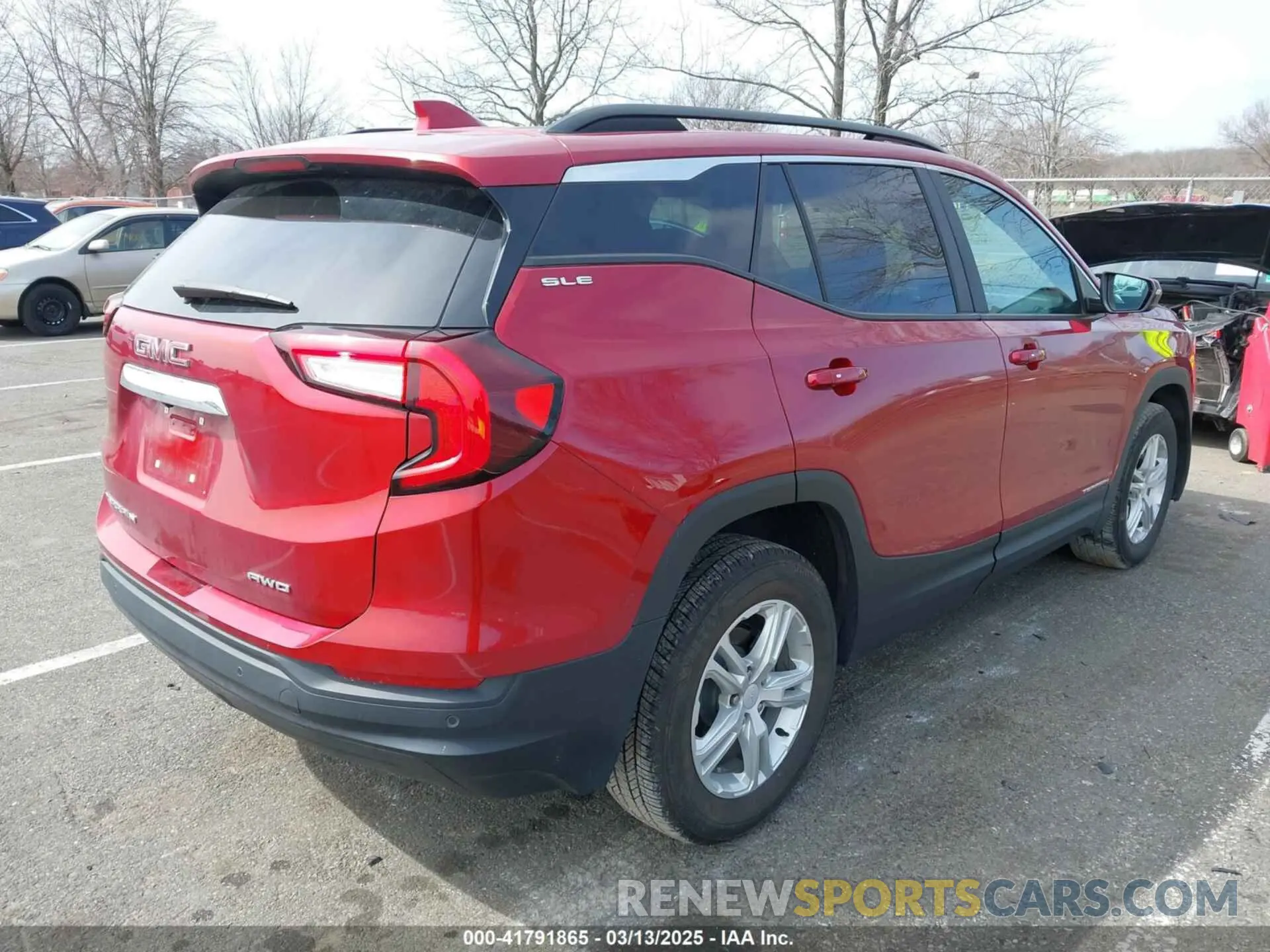 4 fotografías del automóvil dañado 3GKALTEG0PL207699 GMC TERRAIN 2023
