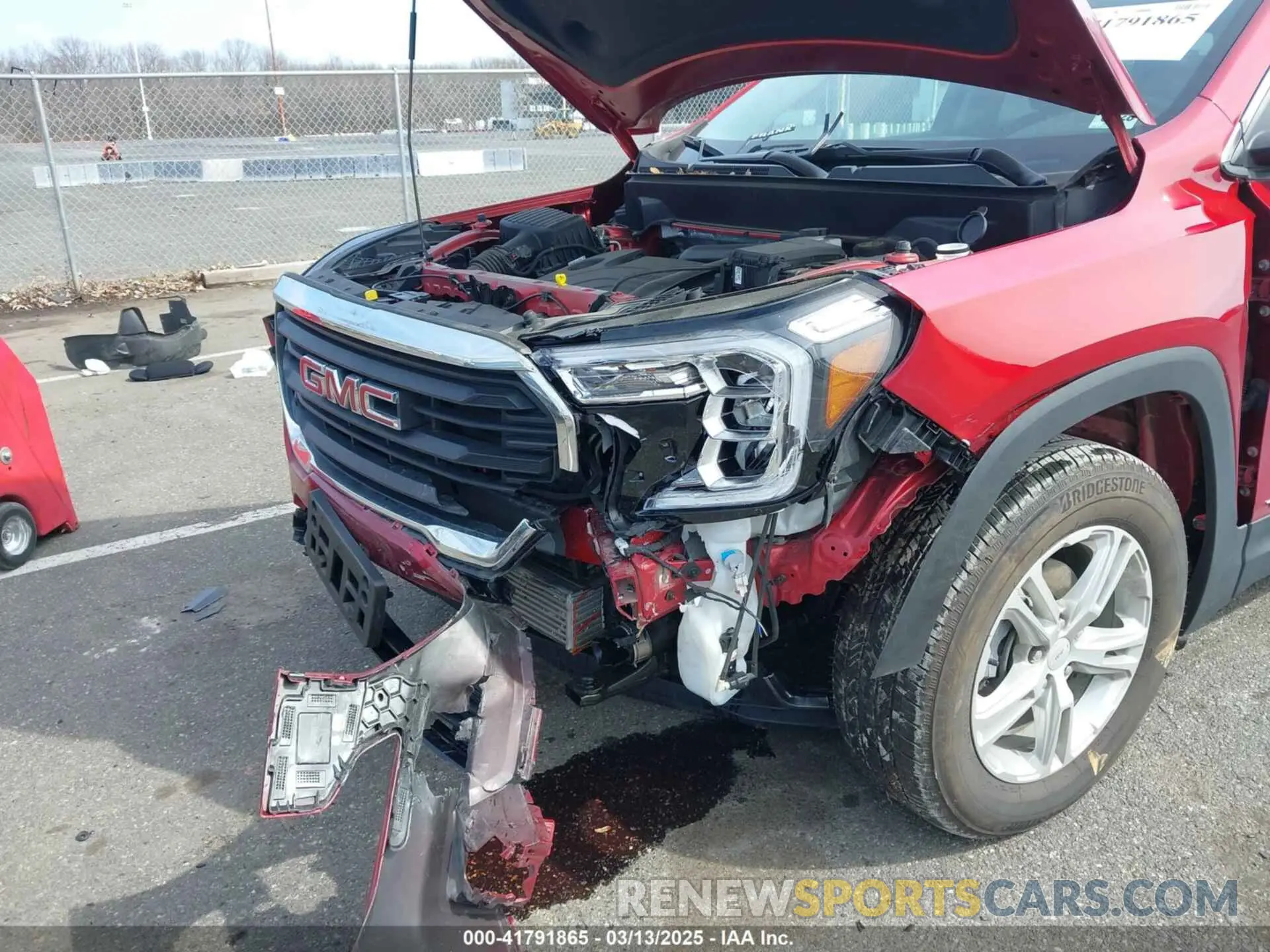 6 fotografías del automóvil dañado 3GKALTEG0PL207699 GMC TERRAIN 2023