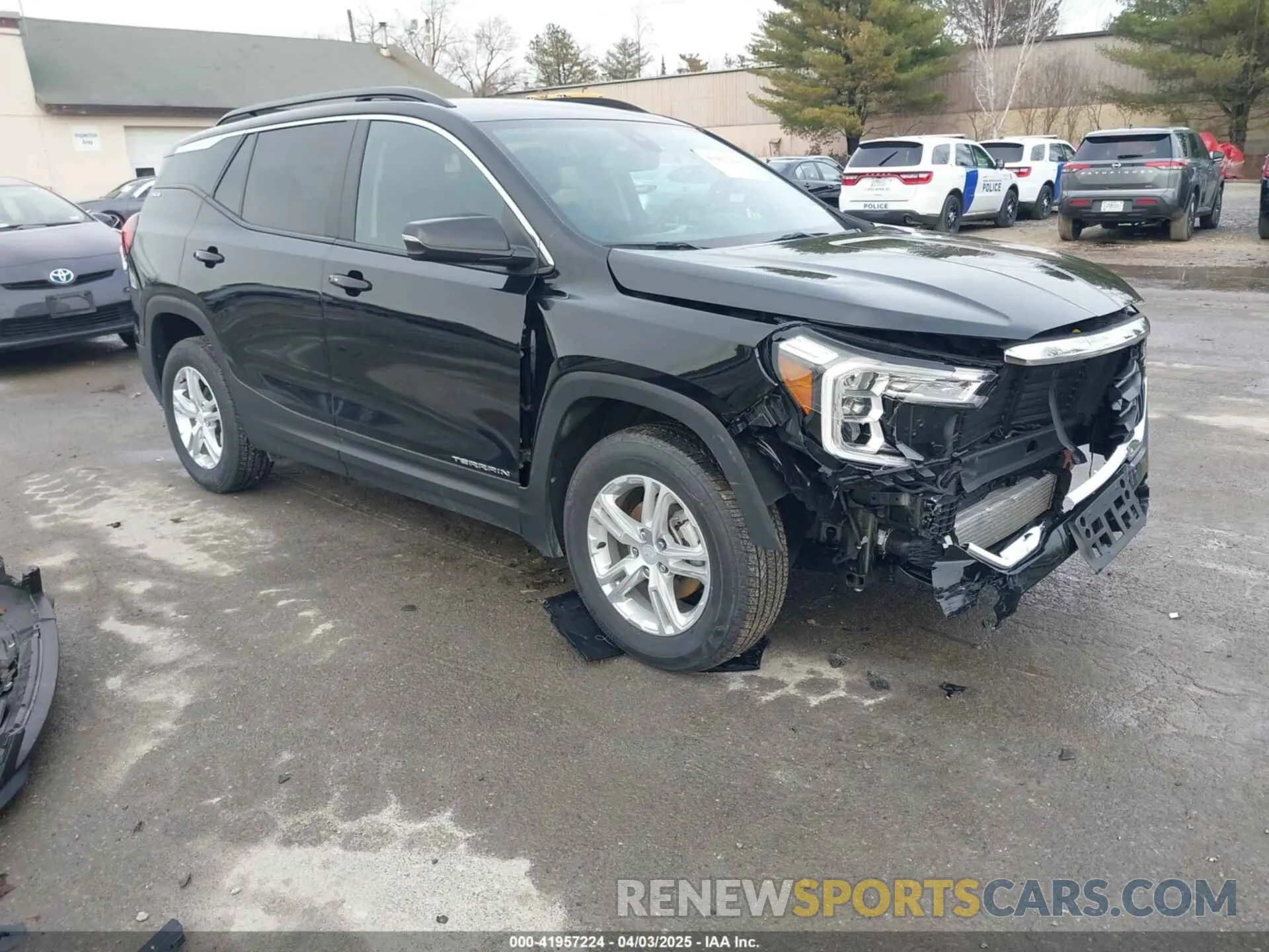 1 fotografías del automóvil dañado 3GKALTEG0PL226446 GMC TERRAIN 2023