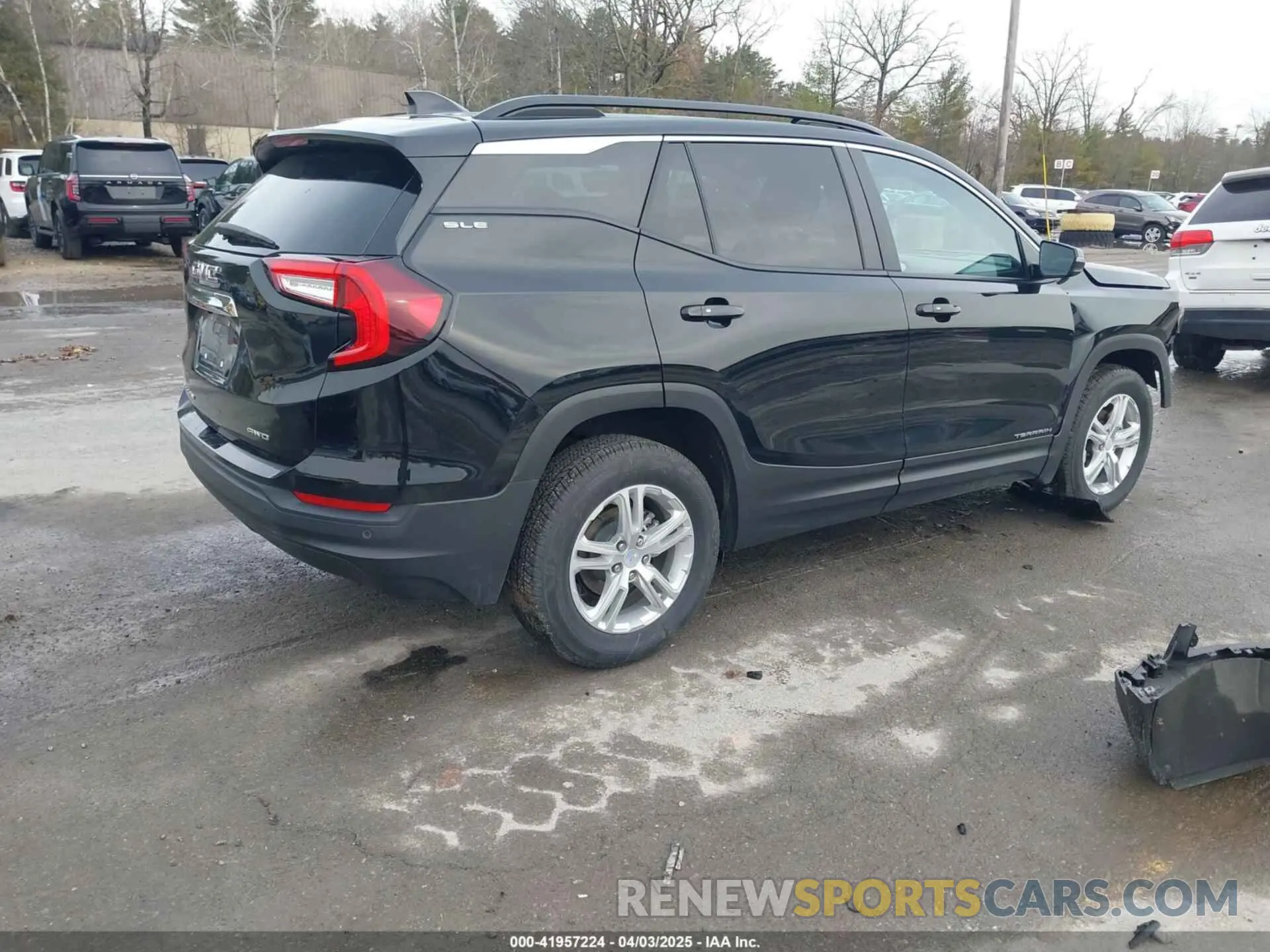4 fotografías del automóvil dañado 3GKALTEG0PL226446 GMC TERRAIN 2023