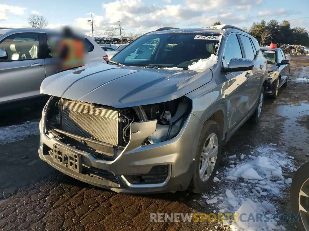 1 fotografías del automóvil dañado 3GKALTEG1PL129661 GMC TERRAIN 2023