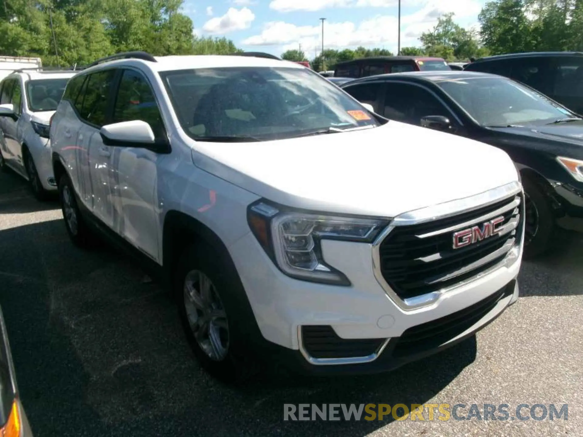14 fotografías del automóvil dañado 3GKALTEG4PL130318 GMC TERRAIN 2023