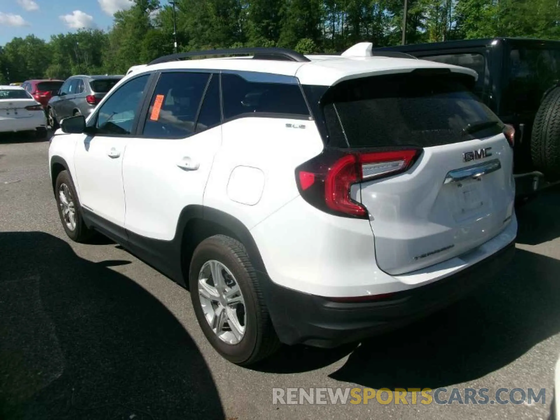 3 fotografías del automóvil dañado 3GKALTEG4PL130318 GMC TERRAIN 2023