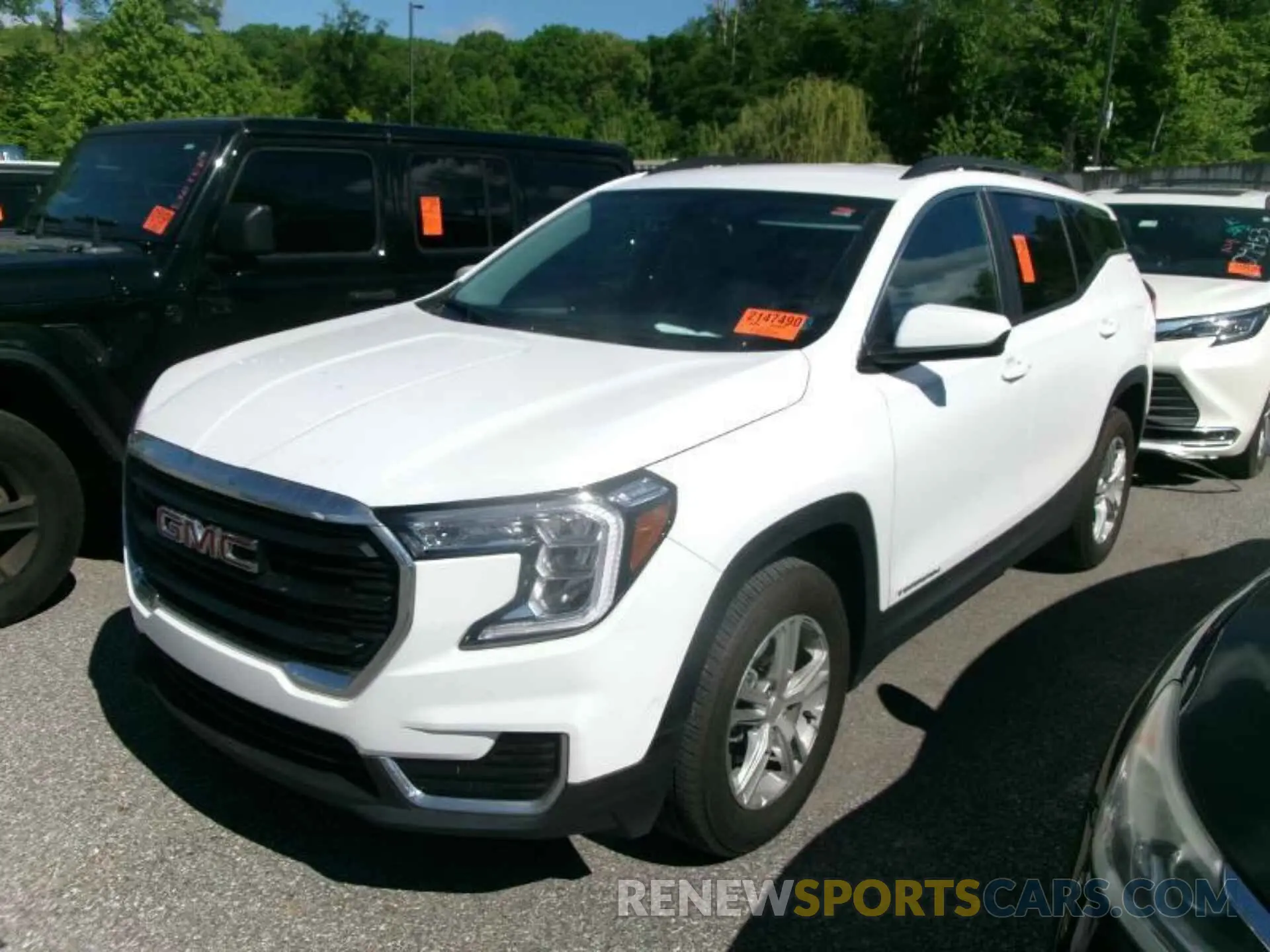7 fotografías del automóvil dañado 3GKALTEG4PL130318 GMC TERRAIN 2023