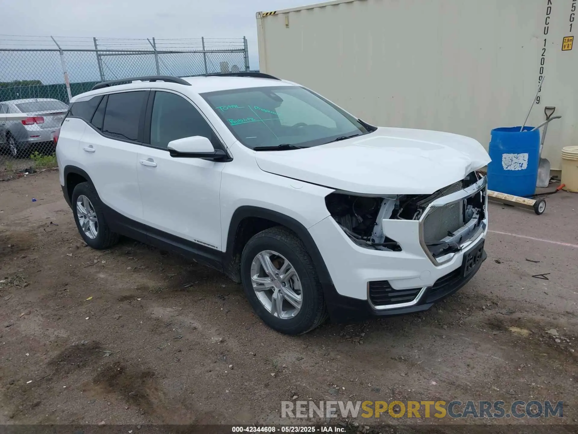 1 fotografías del automóvil dañado 3GKALTEG7PL174068 GMC TERRAIN 2023