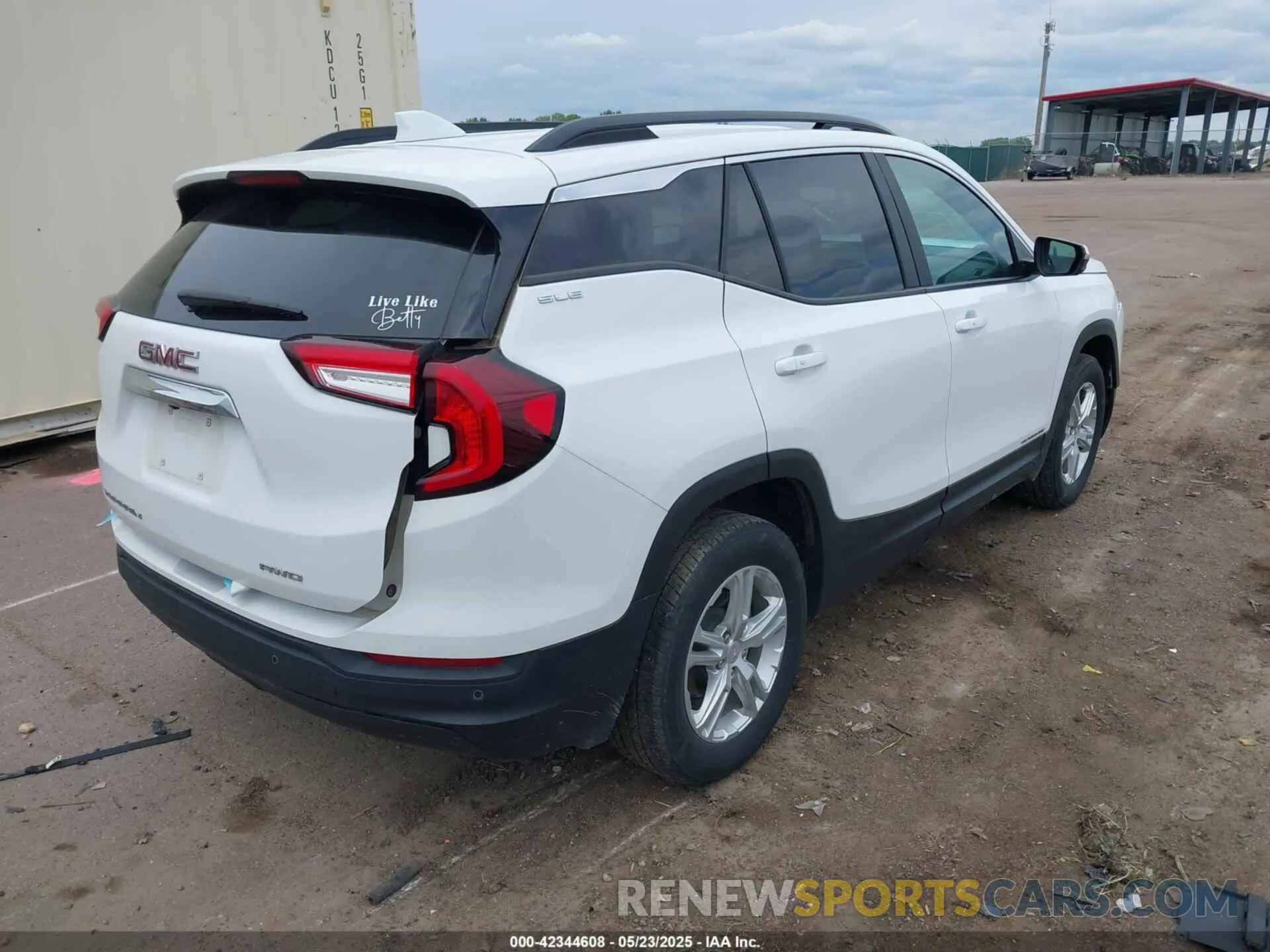 4 fotografías del automóvil dañado 3GKALTEG7PL174068 GMC TERRAIN 2023
