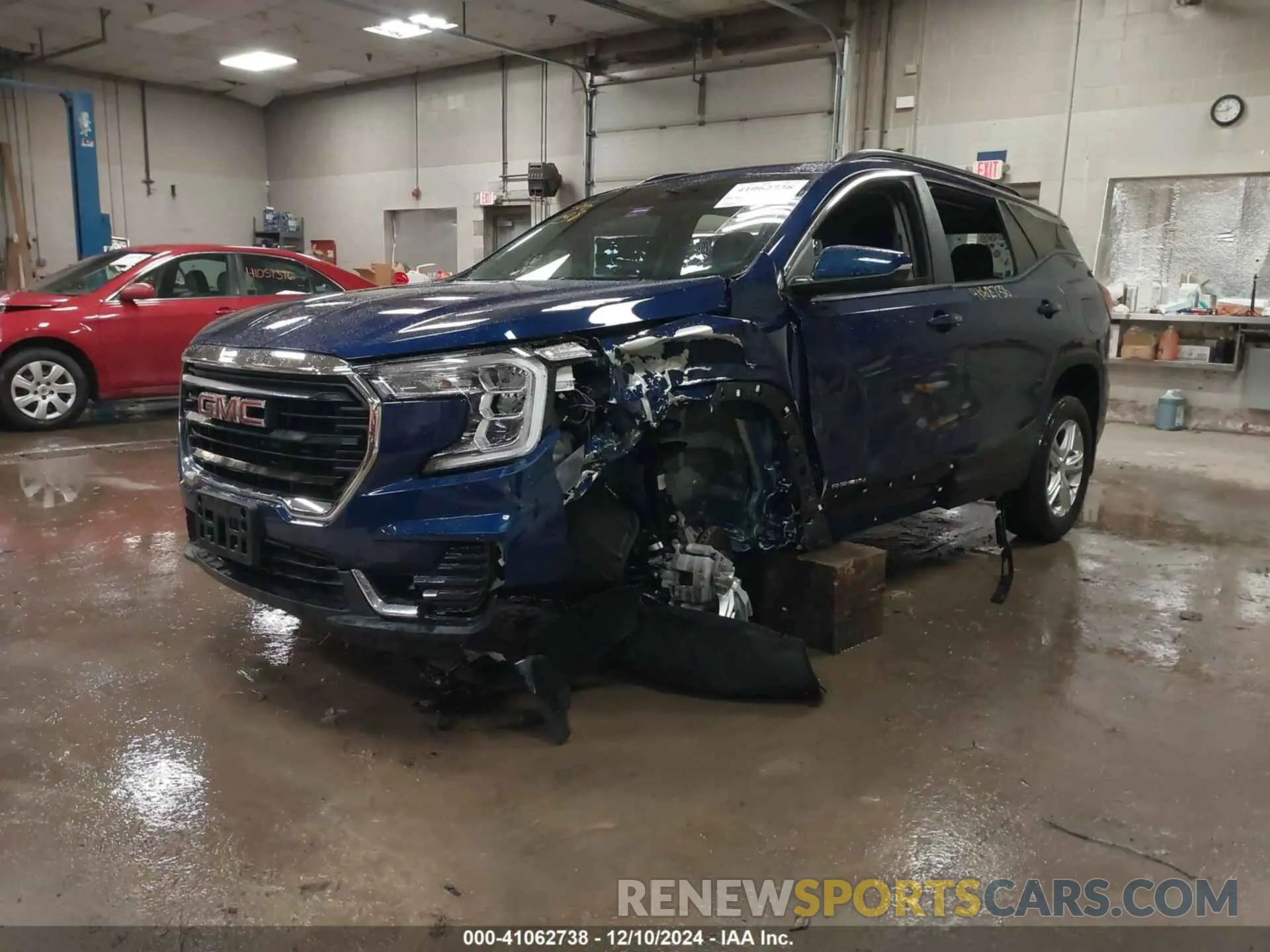 2 fotografías del automóvil dañado 3GKALTEG9PL137698 GMC TERRAIN 2023