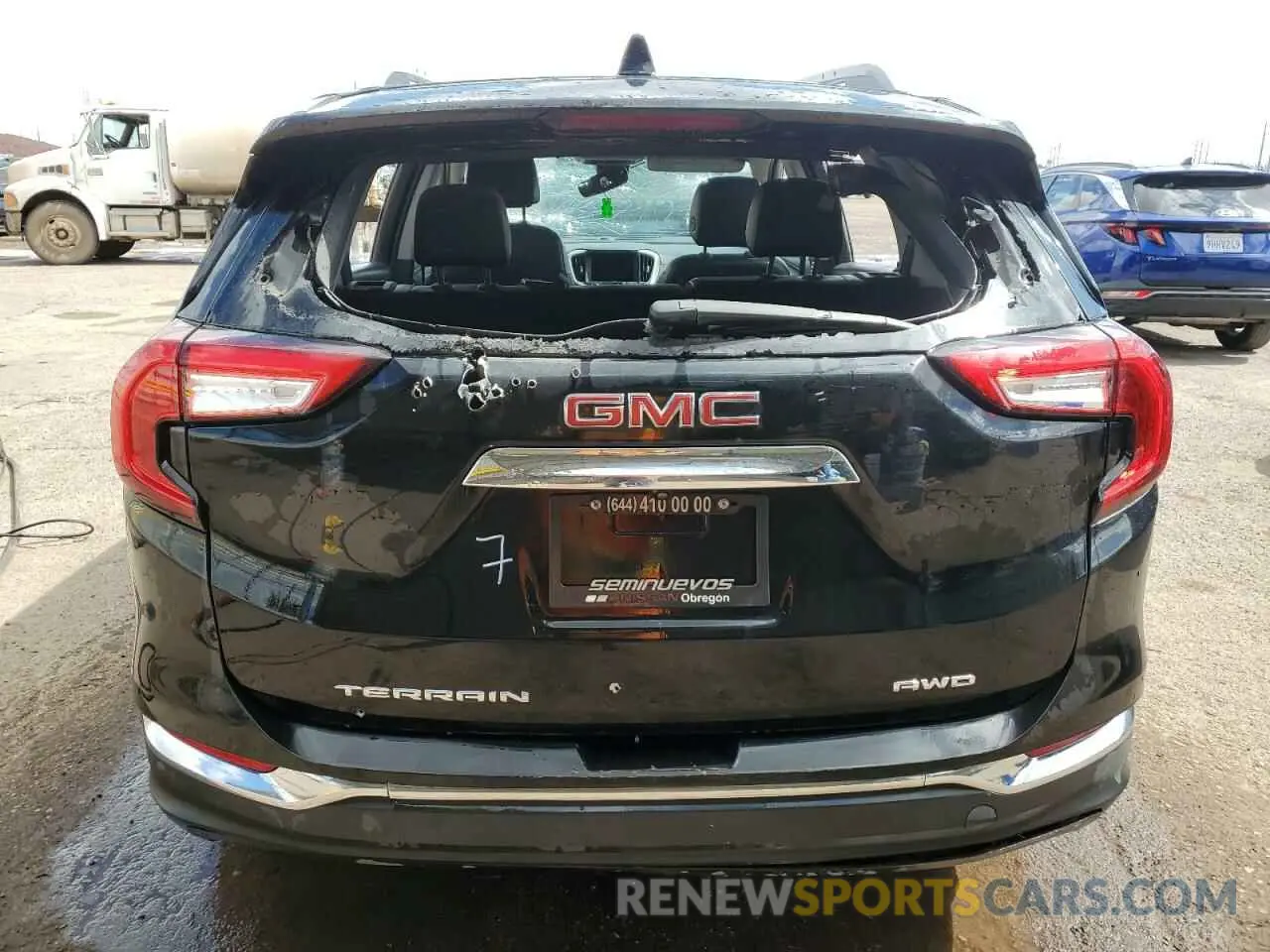 6 fotografías del automóvil dañado 3GKALVEG0PL156927 GMC TERRAIN 2023