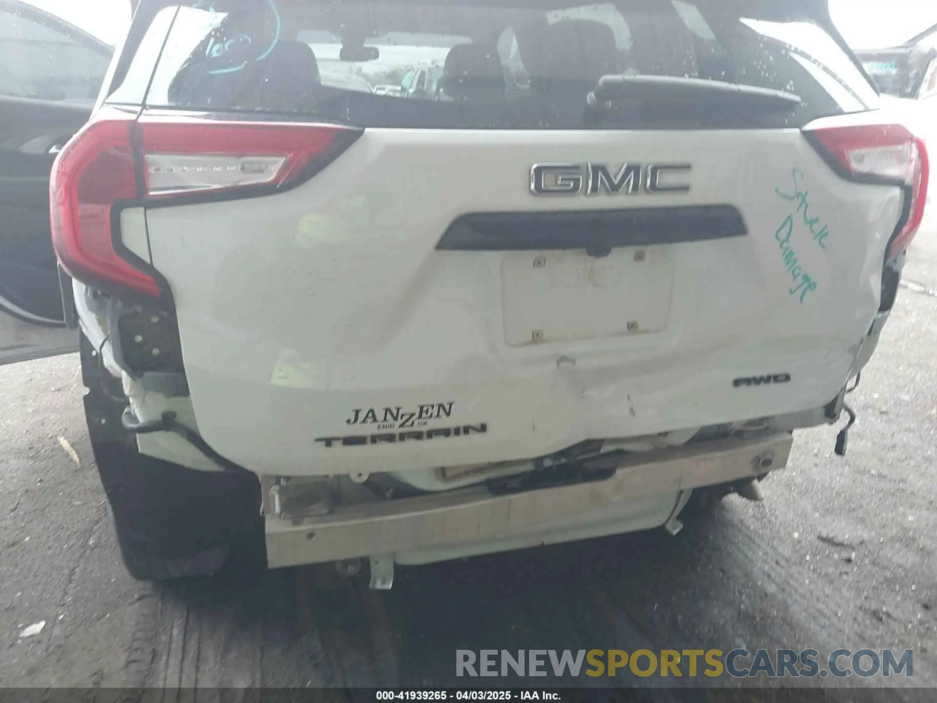 6 fotografías del automóvil dañado 3GKALVEG2PL201611 GMC TERRAIN 2023