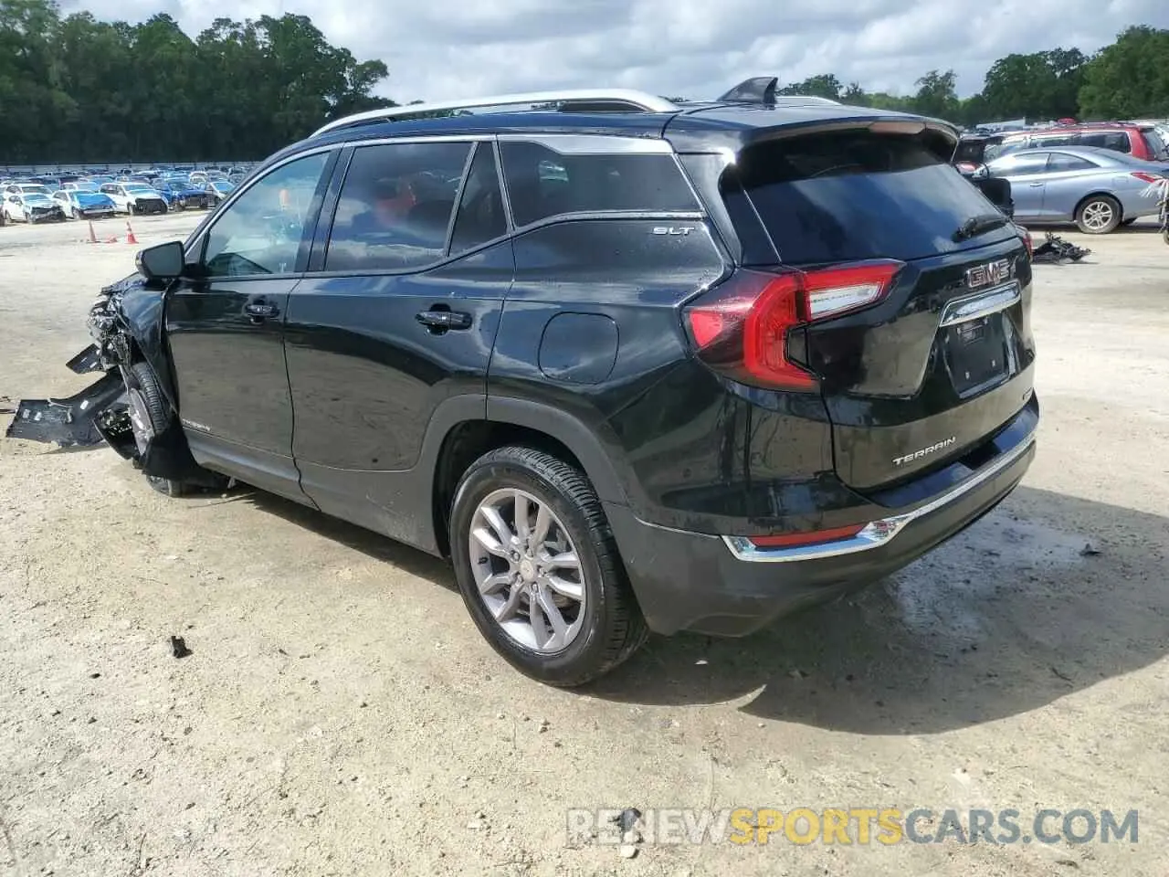 2 fotografías del automóvil dañado 3GKALVEG2PL260853 GMC TERRAIN 2023