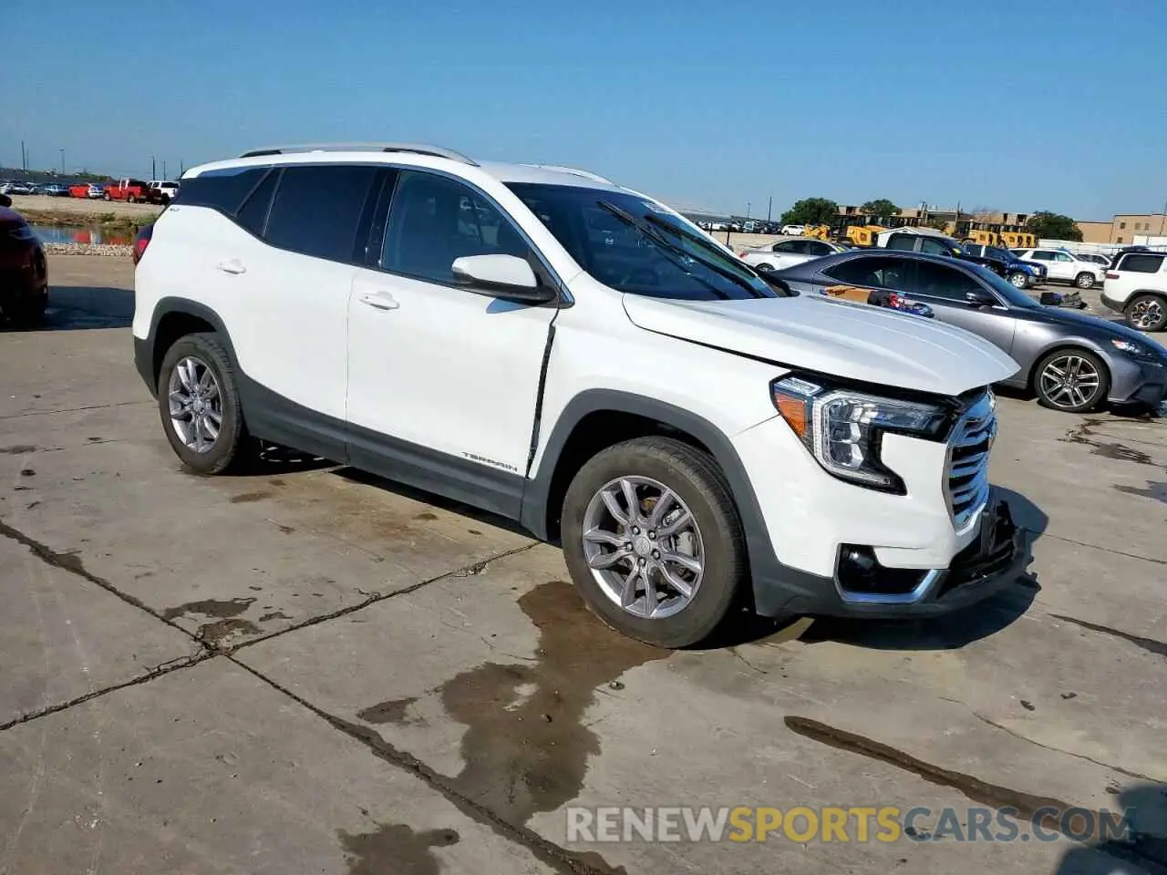 4 fotografías del automóvil dañado 3GKALVEG3PL134047 GMC TERRAIN 2023