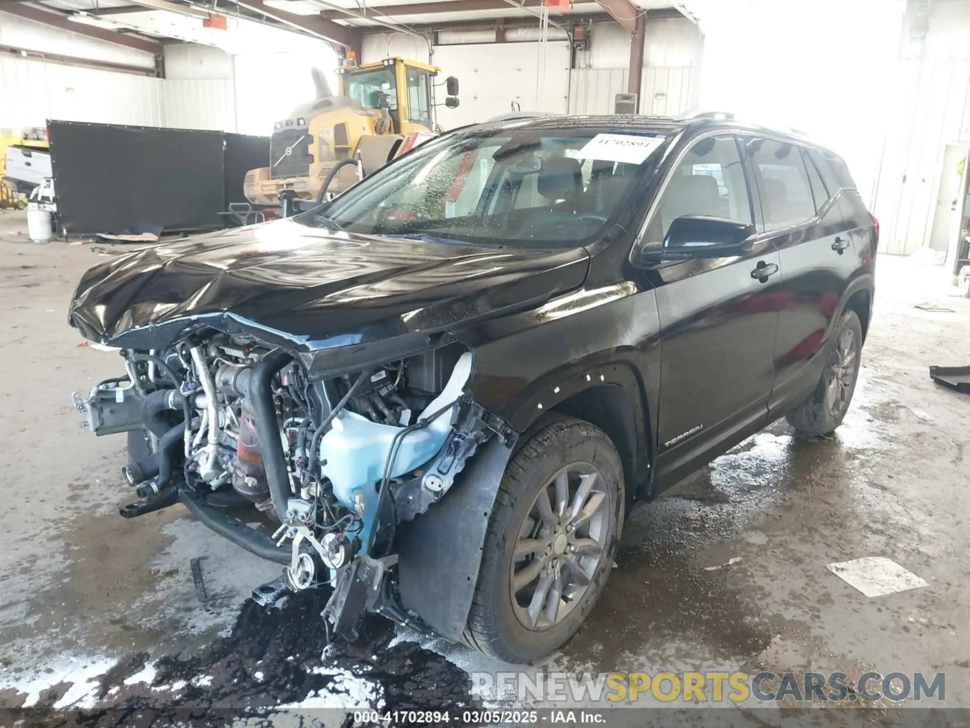 2 fotografías del automóvil dañado 3GKALVEG3PL233838 GMC TERRAIN 2023