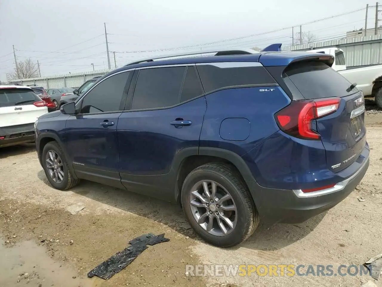 2 fotografías del automóvil dañado 3GKALVEG5PL154185 GMC TERRAIN 2023