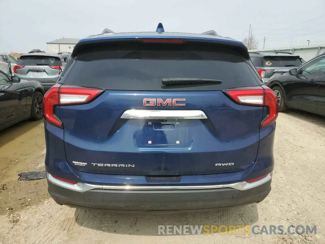 6 fotografías del automóvil dañado 3GKALVEG5PL154185 GMC TERRAIN 2023
