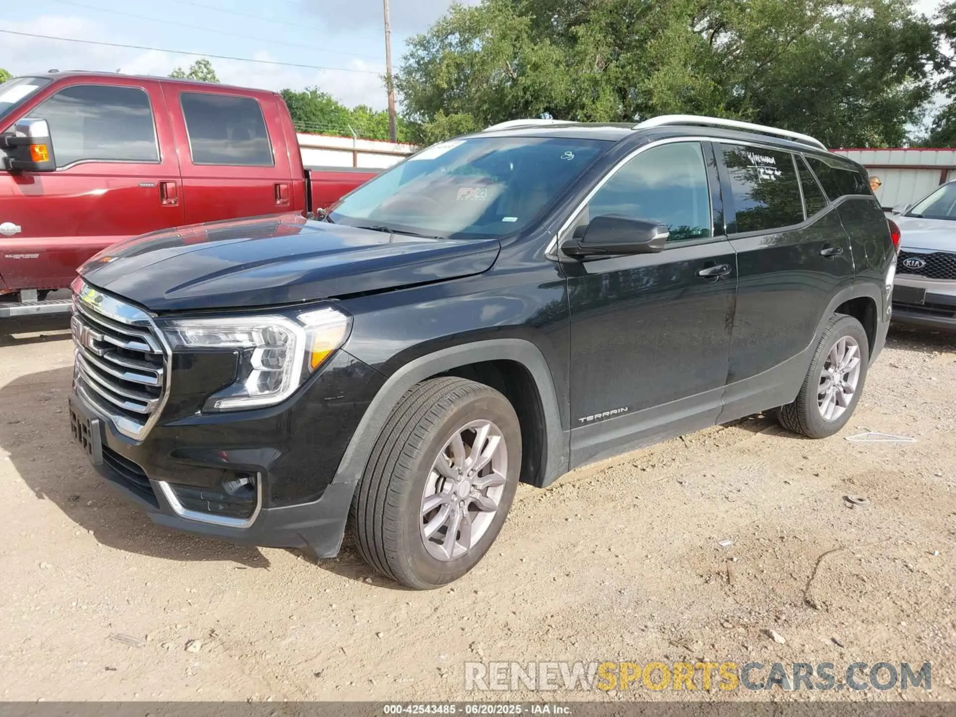 2 fotografías del automóvil dañado 3GKALVEG5PL191771 GMC TERRAIN 2023