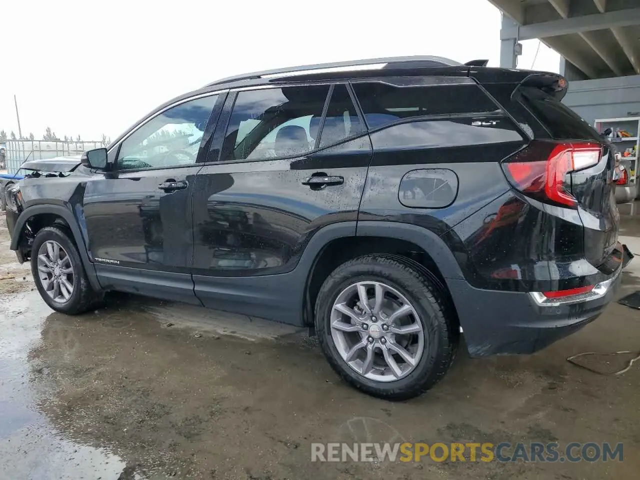 2 fotografías del automóvil dañado 3GKALVEG7PL169383 GMC TERRAIN 2023