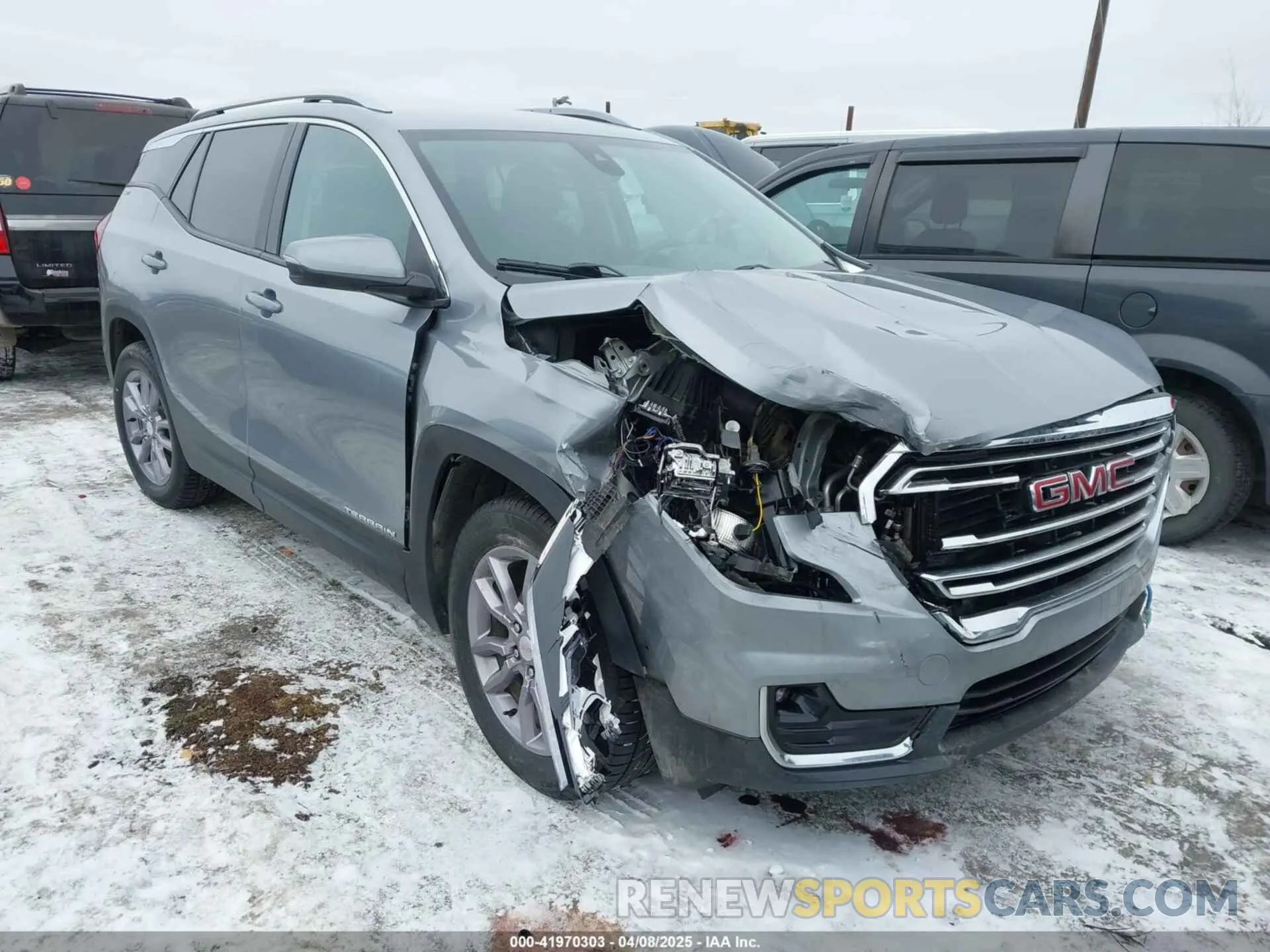 1 fotografías del automóvil dañado 3GKALVEG7PL255230 GMC TERRAIN 2023