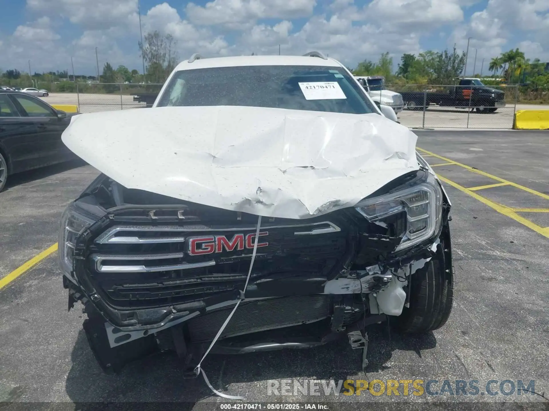 6 fotografías del automóvil dañado 3GKALVEG8PL165469 GMC TERRAIN 2023