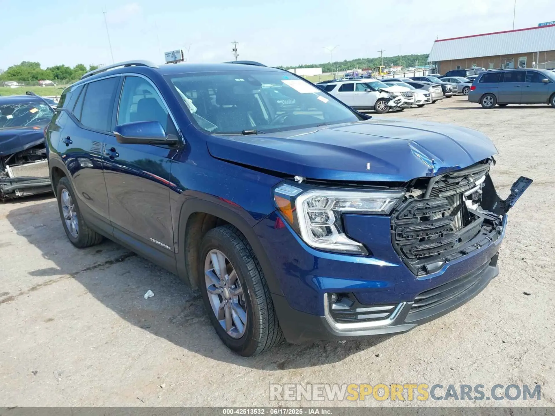 1 fotografías del automóvil dañado 3GKALVEG8PL170896 GMC TERRAIN 2023