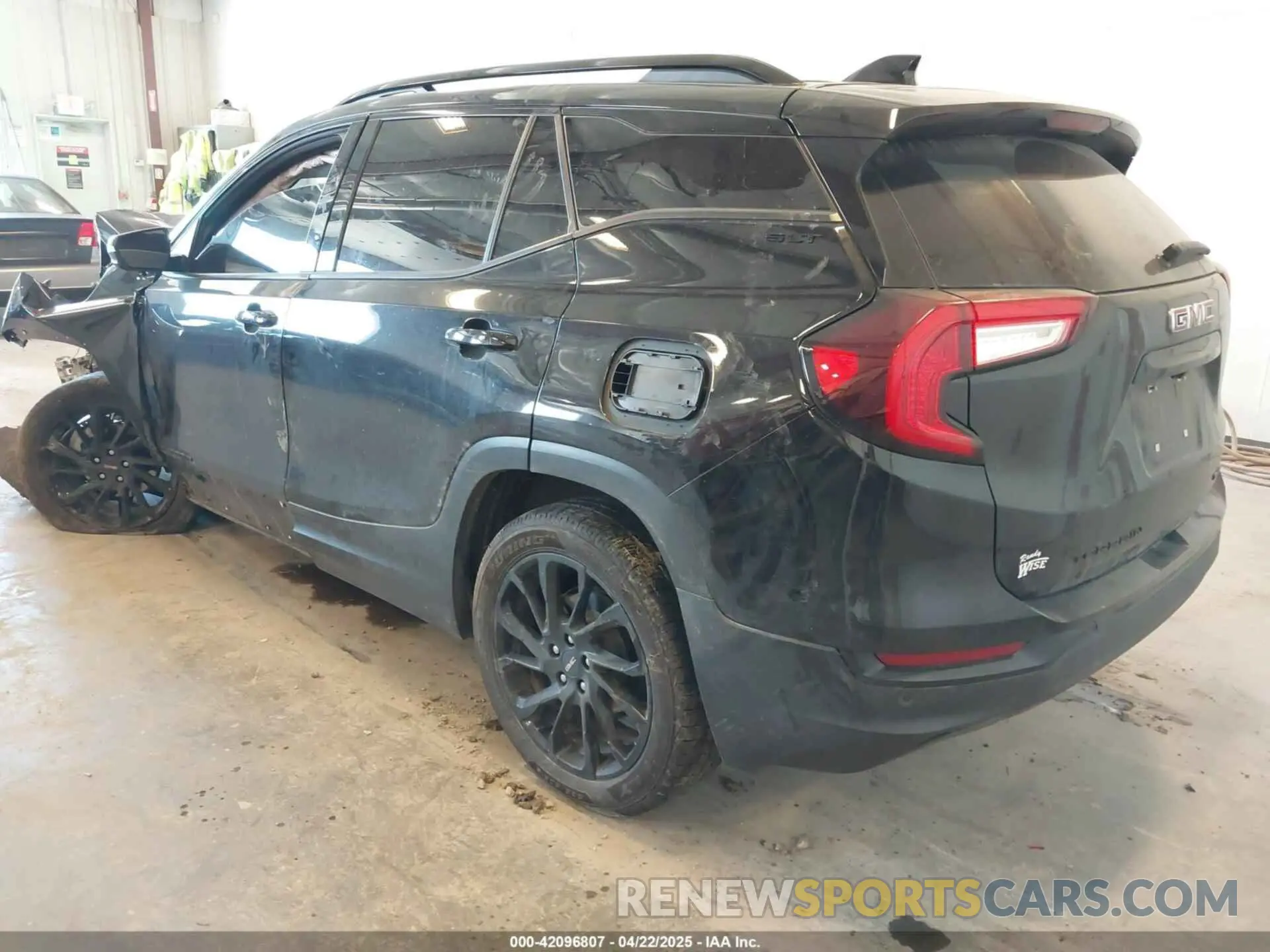 3 fotografías del automóvil dañado 3GKALVEG9PL119889 GMC TERRAIN 2023