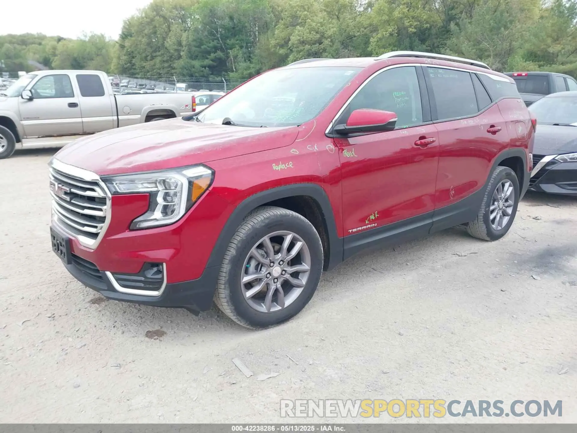 2 fotografías del automóvil dañado 3GKALVEG9PL137888 GMC TERRAIN 2023