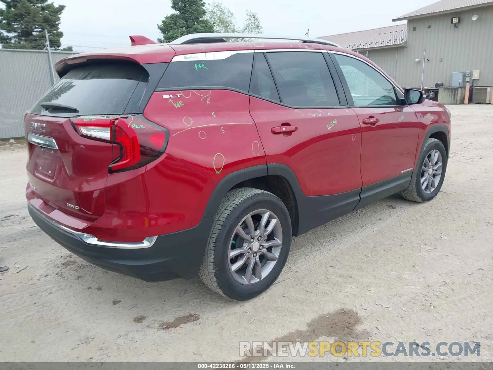 4 fotografías del automóvil dañado 3GKALVEG9PL137888 GMC TERRAIN 2023
