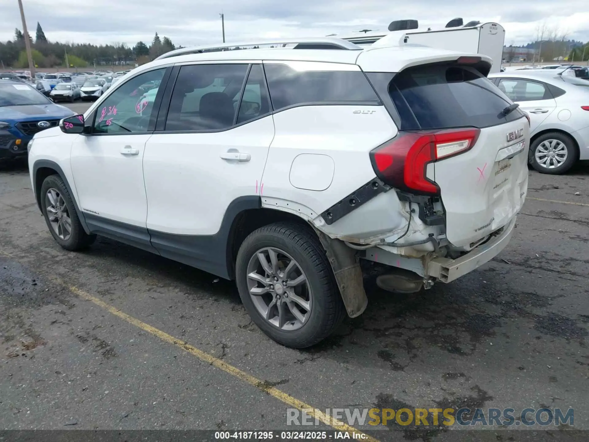 3 fotografías del automóvil dañado 3GKALVEG9PL181051 GMC TERRAIN 2023