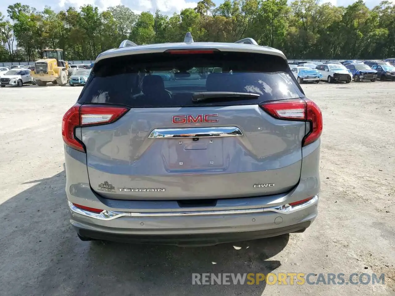 6 fotografías del automóvil dañado 3GKALXEG2PL168010 GMC TERRAIN 2023