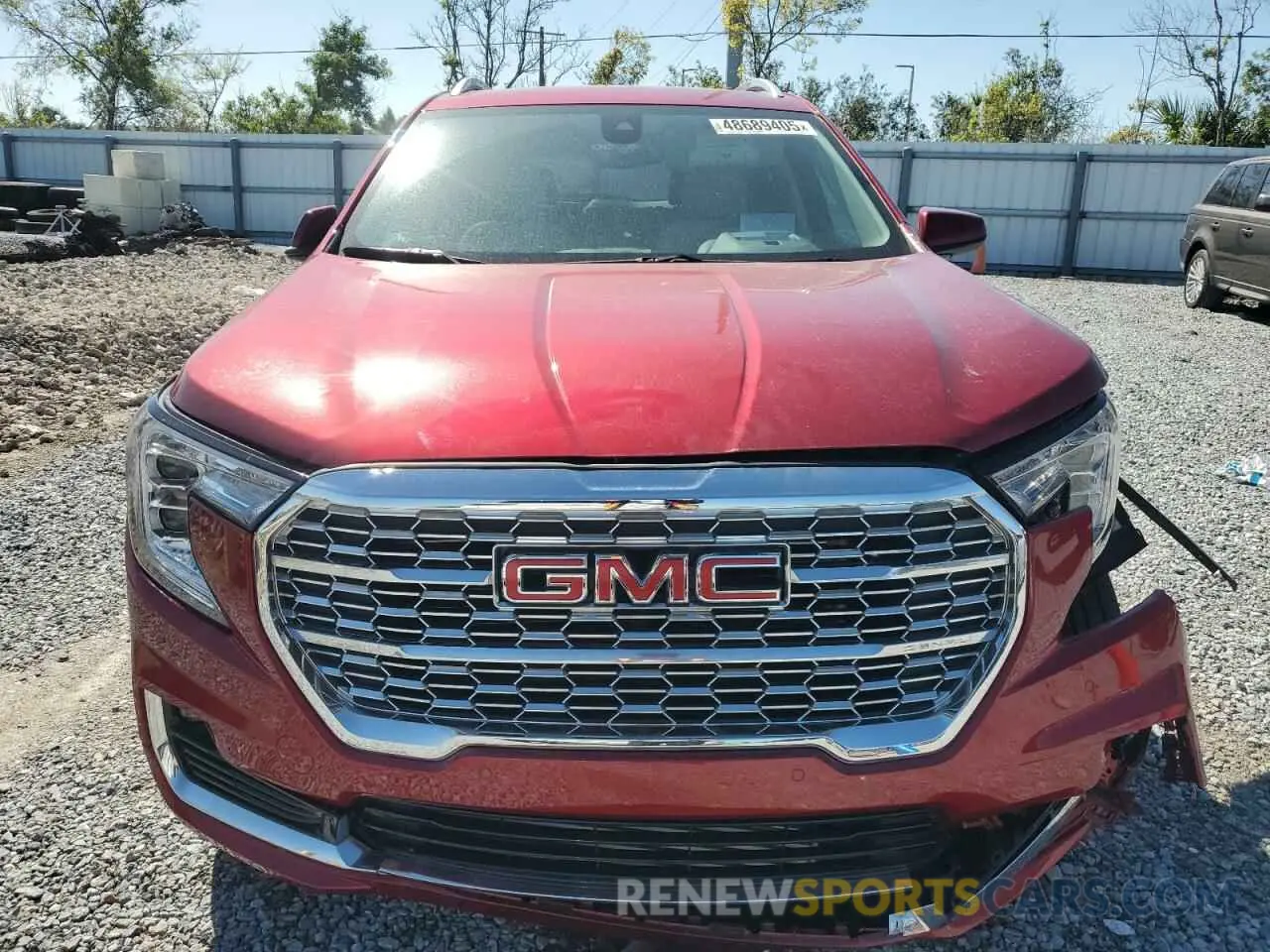 5 fotografías del automóvil dañado 3GKALXEG2PL173739 GMC TERRAIN 2023