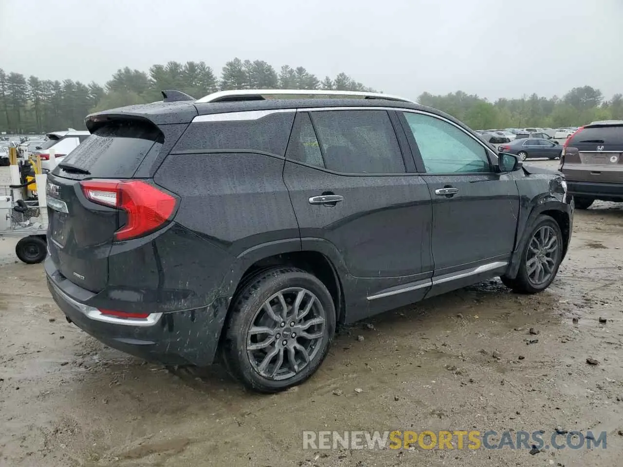 3 fotografías del automóvil dañado 3GKALXEG6PL161061 GMC TERRAIN 2023