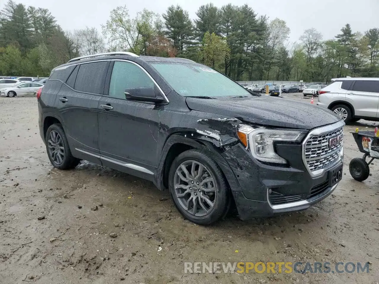 4 fotografías del automóvil dañado 3GKALXEG6PL161061 GMC TERRAIN 2023
