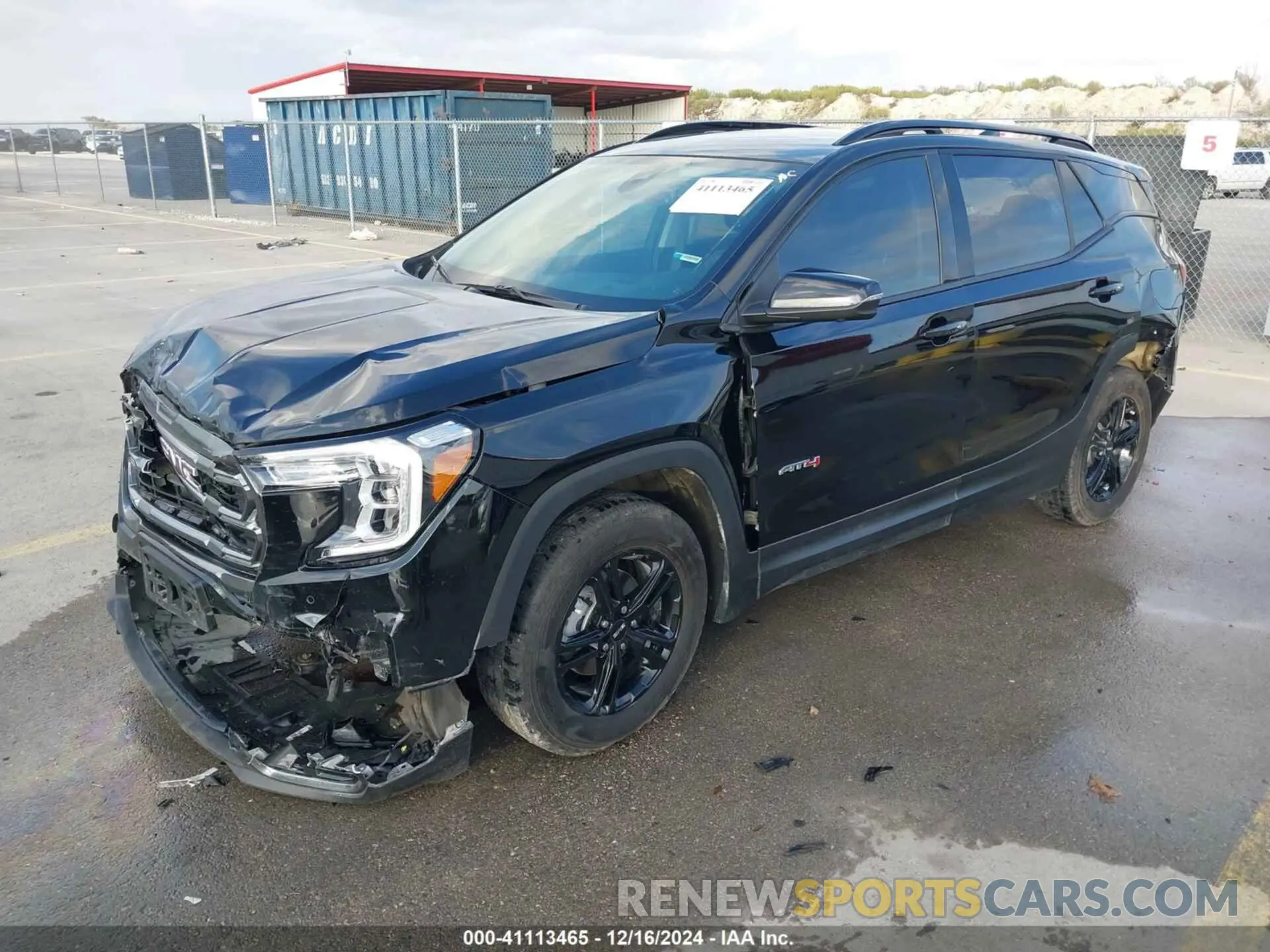 2 fotografías del automóvil dañado 3GKALYEG8PL205079 GMC TERRAIN 2023