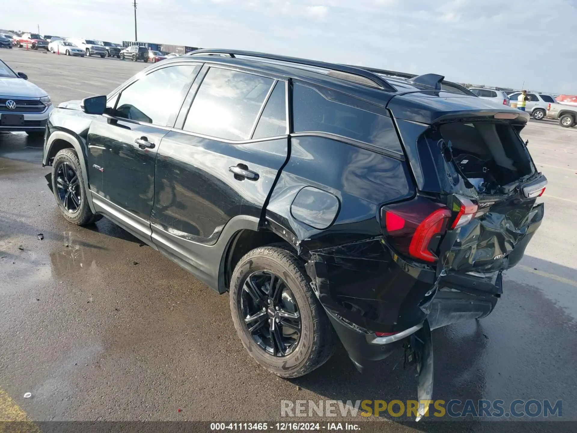 3 fotografías del automóvil dañado 3GKALYEG8PL205079 GMC TERRAIN 2023