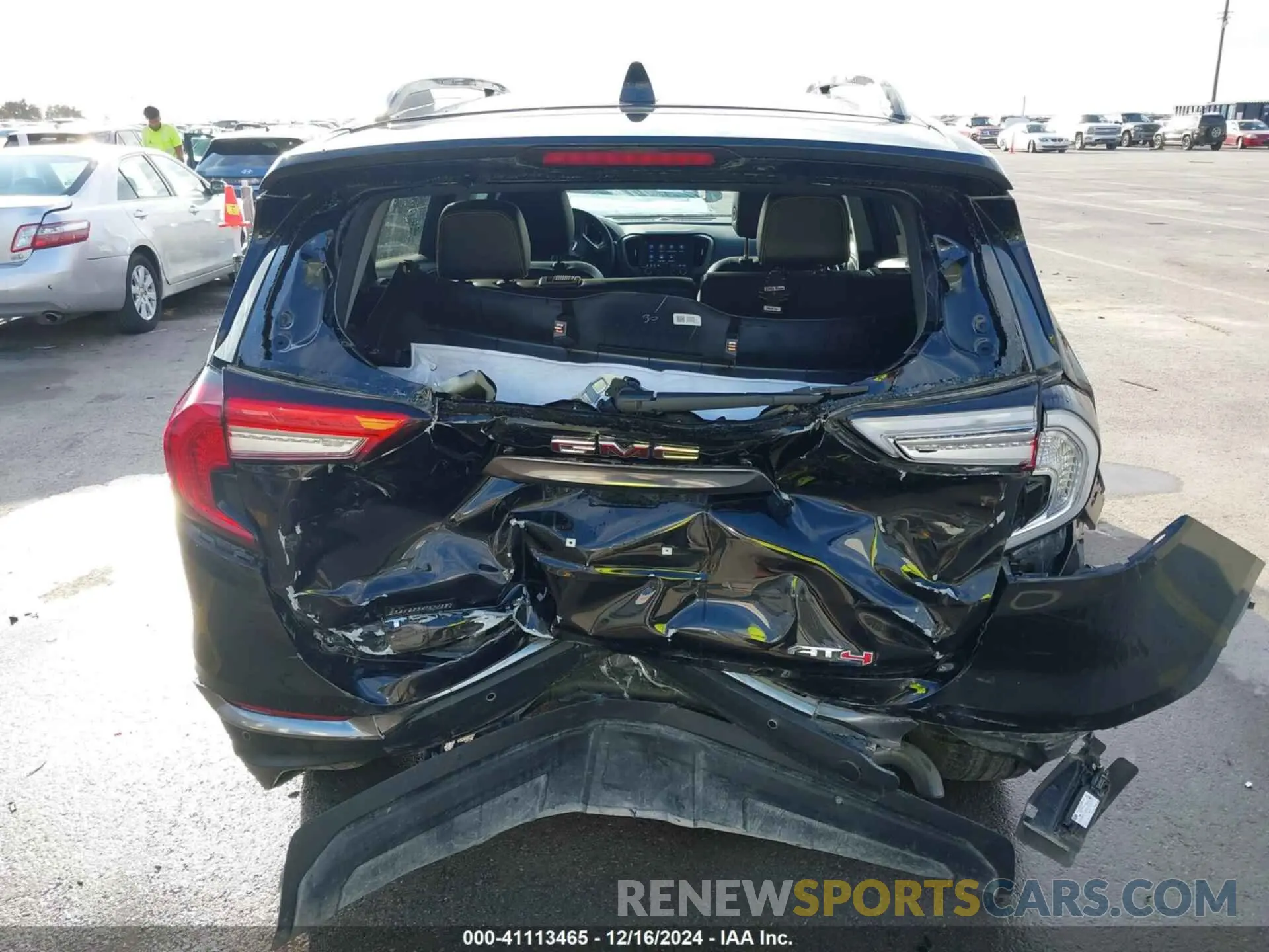 6 fotografías del automóvil dañado 3GKALYEG8PL205079 GMC TERRAIN 2023
