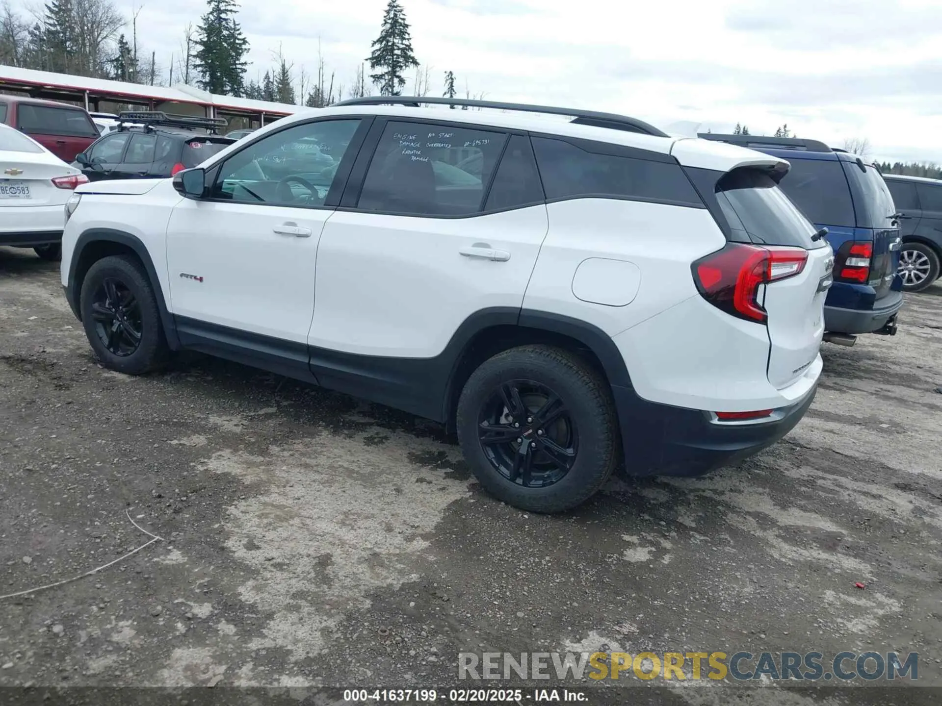 3 fotografías del automóvil dañado 3GKALYEGXPL252677 GMC TERRAIN 2023