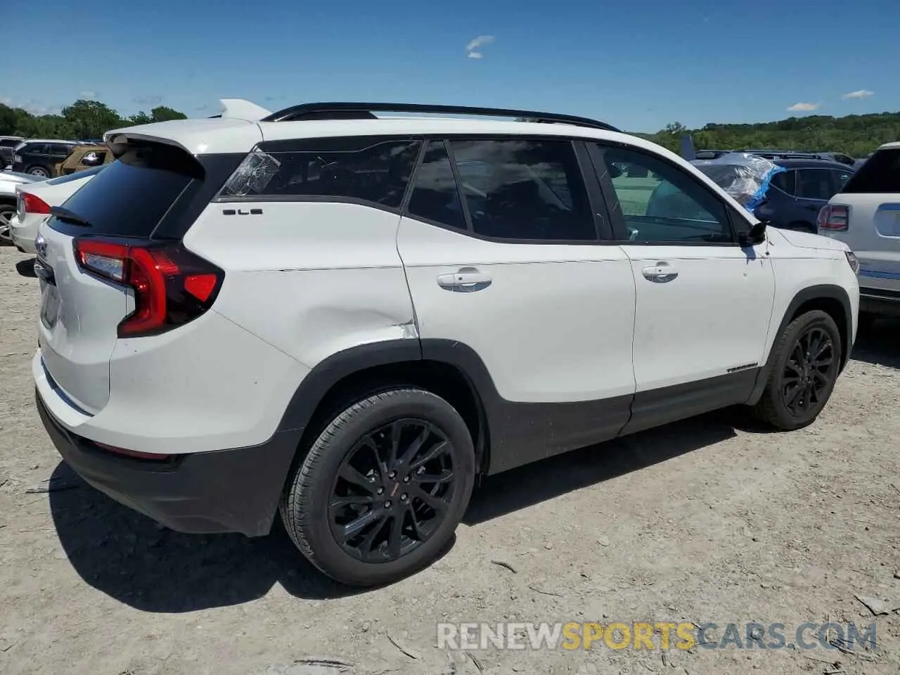 3 fotografías del automóvil dañado 3GKALMEG1RL155895 GMC TERRAIN 2024