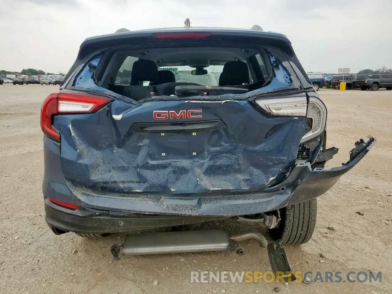 6 fotografías del automóvil dañado 3GKALMEG1RL314074 GMC TERRAIN 2024