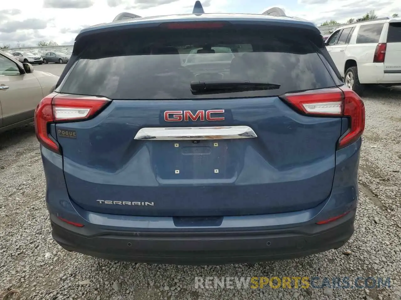 6 fotografías del automóvil dañado 3GKALMEG2RL189604 GMC TERRAIN 2024