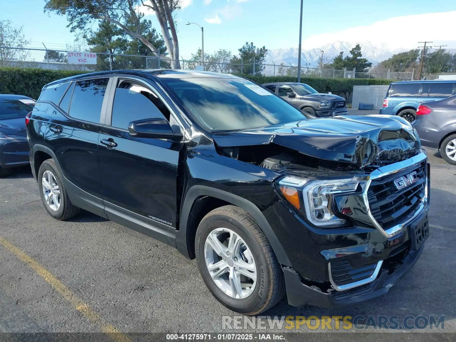 1 fotografías del automóvil dañado 3GKALMEG2RL375353 GMC TERRAIN 2024