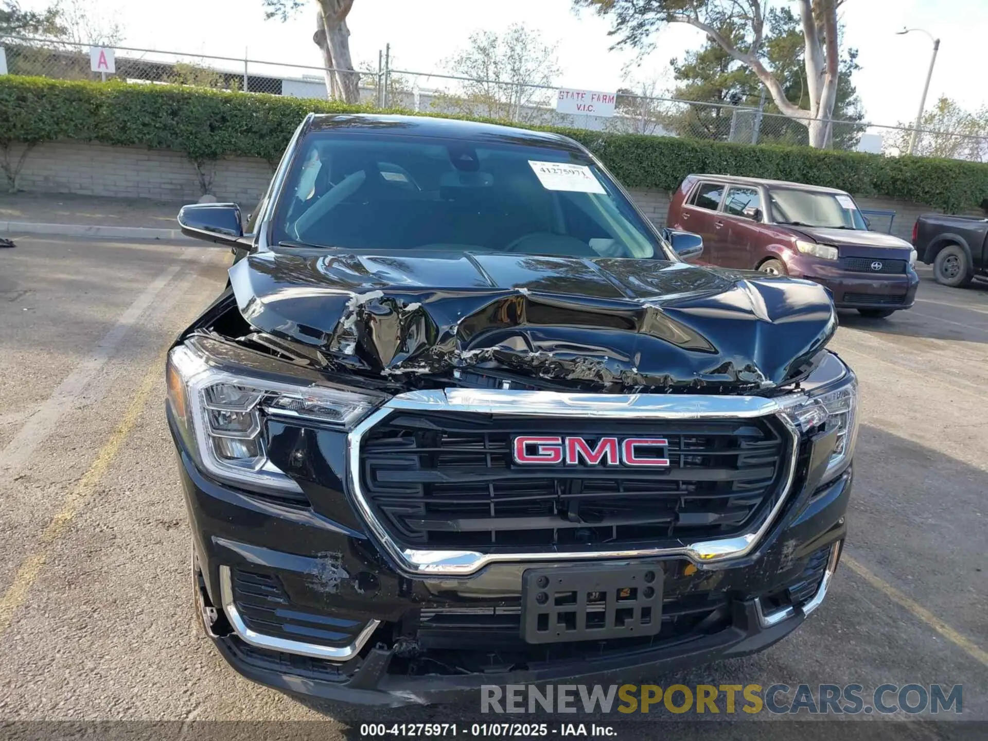 12 fotografías del automóvil dañado 3GKALMEG2RL375353 GMC TERRAIN 2024