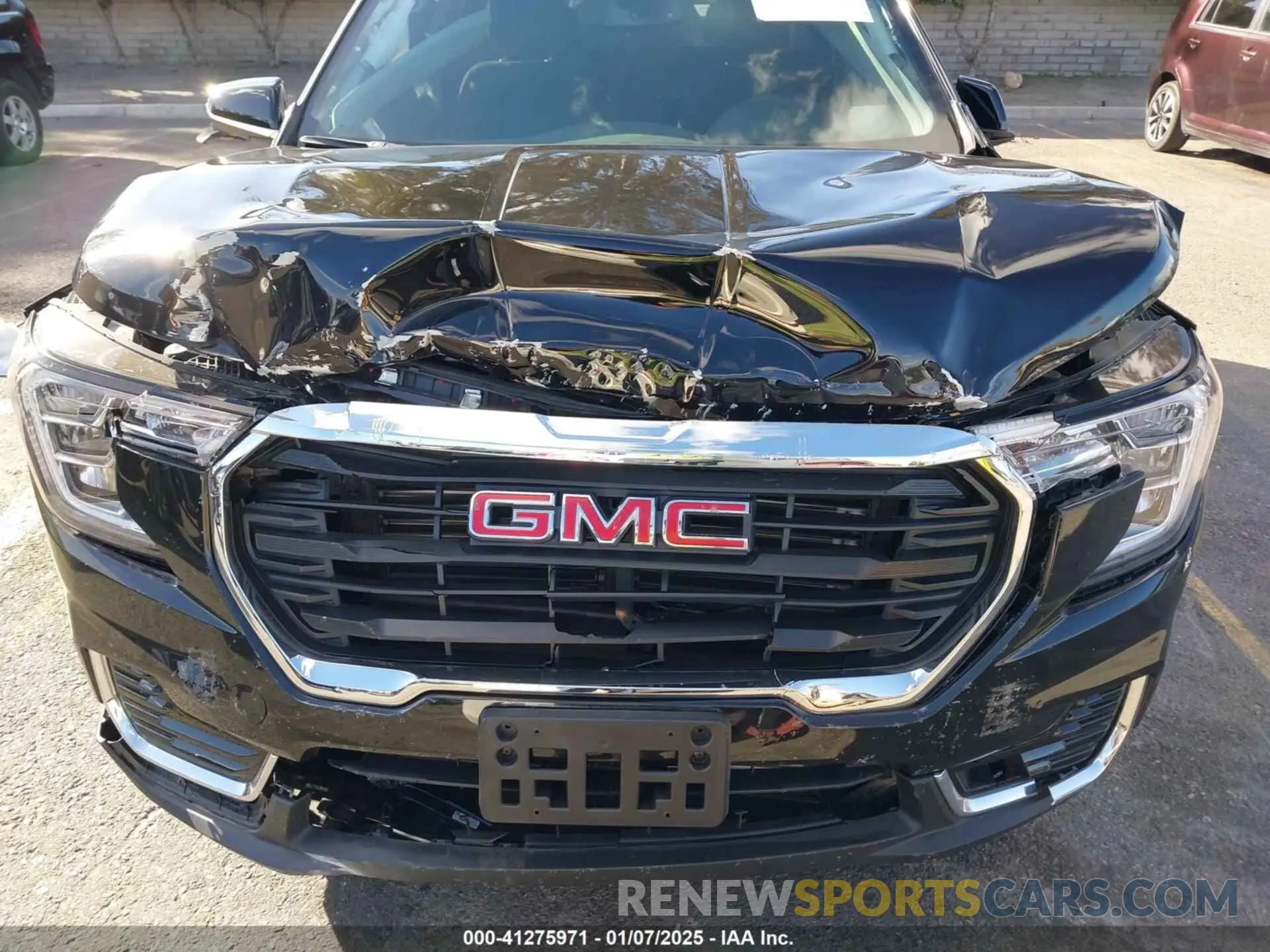 6 fotografías del automóvil dañado 3GKALMEG2RL375353 GMC TERRAIN 2024