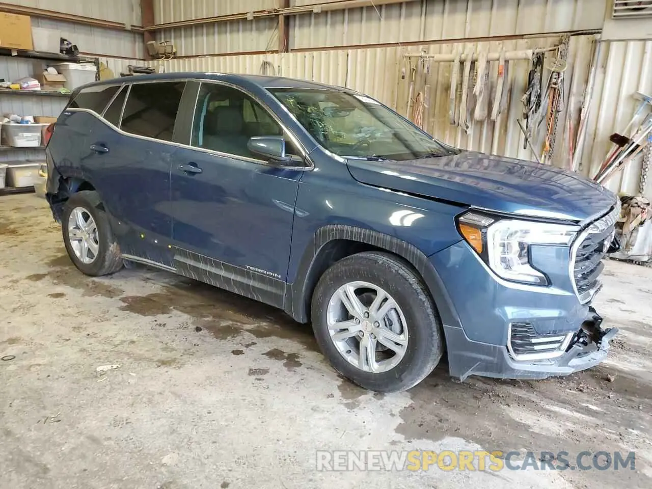 4 fotografías del automóvil dañado 3GKALMEG2RL377751 GMC TERRAIN 2024