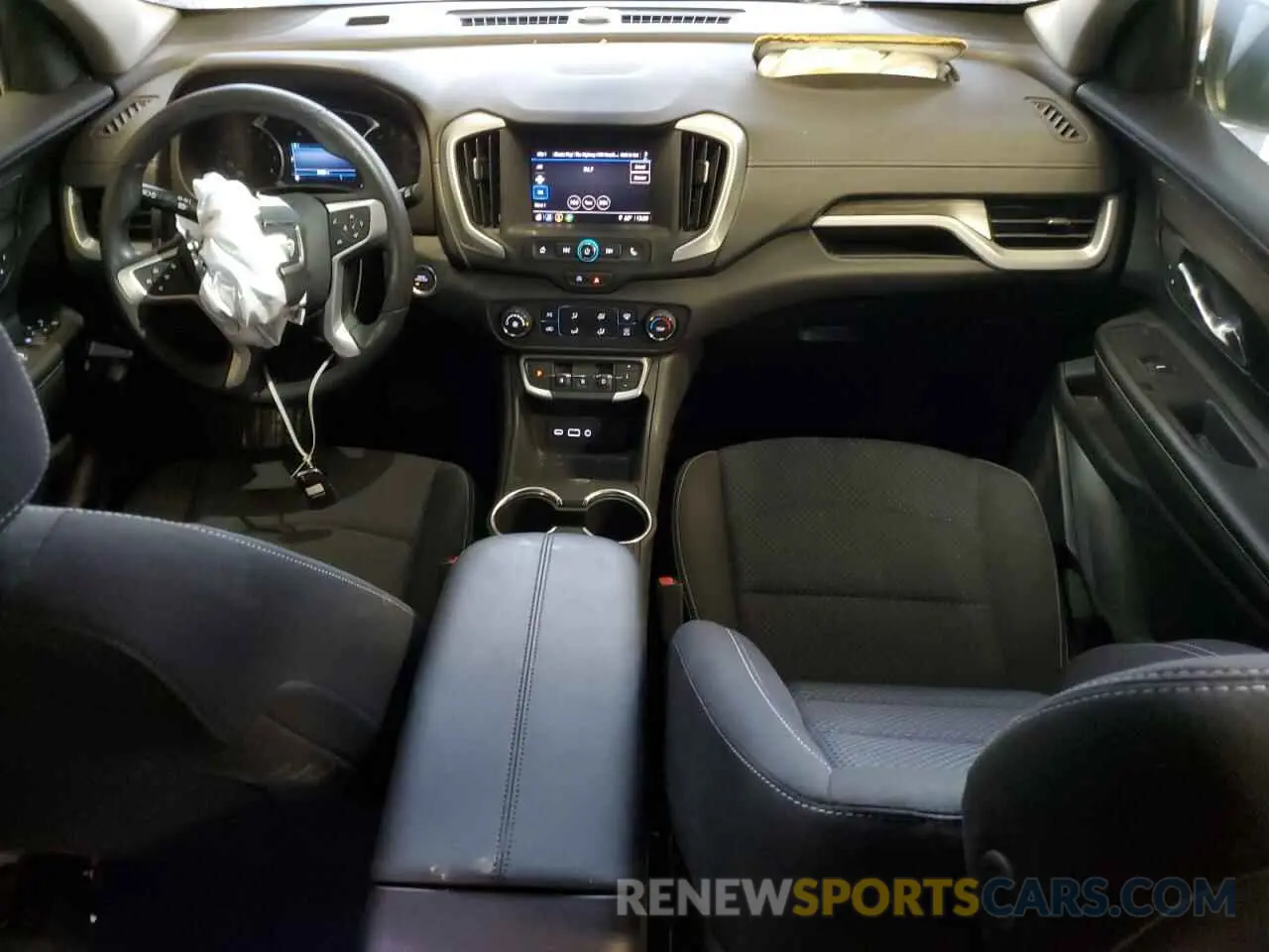 8 fotografías del automóvil dañado 3GKALMEG2RL377751 GMC TERRAIN 2024