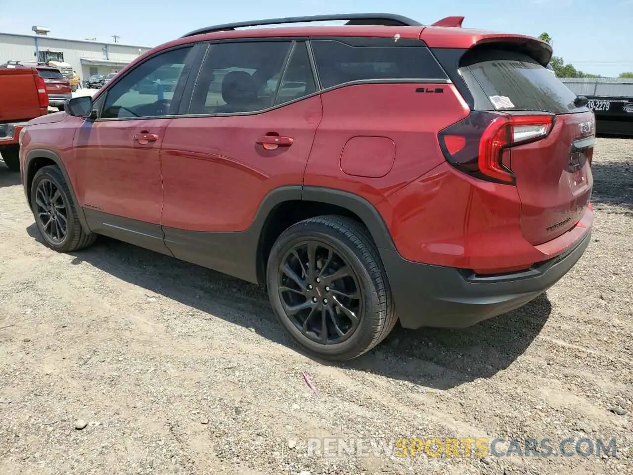 2 fotografías del automóvil dañado 3GKALMEG2RL395277 GMC TERRAIN 2024