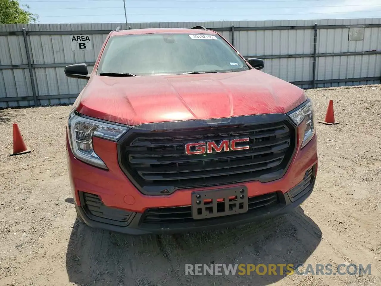 5 fotografías del automóvil dañado 3GKALMEG2RL395277 GMC TERRAIN 2024