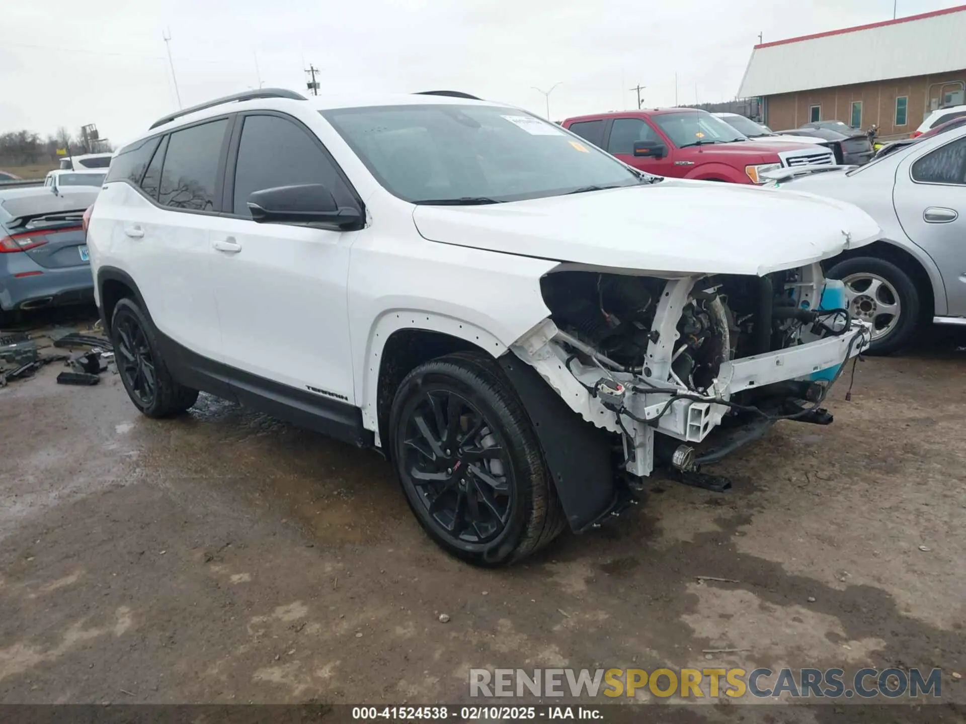 1 fotografías del automóvil dañado 3GKALMEG3RL114426 GMC TERRAIN 2024