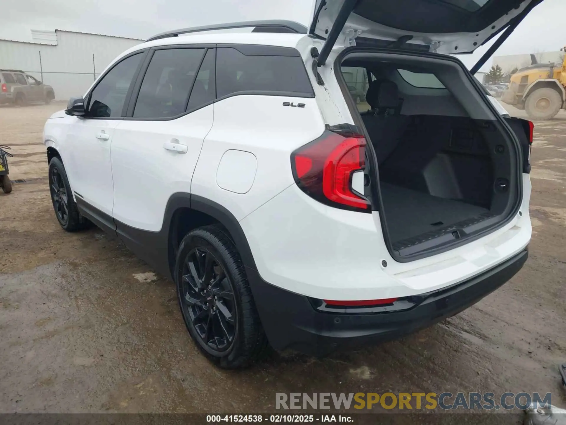 3 fotografías del automóvil dañado 3GKALMEG3RL114426 GMC TERRAIN 2024