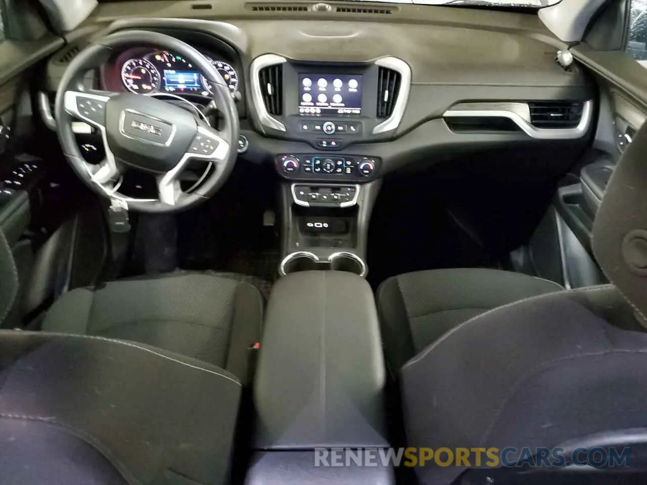 8 fotografías del automóvil dañado 3GKALMEG4RL143837 GMC TERRAIN 2024